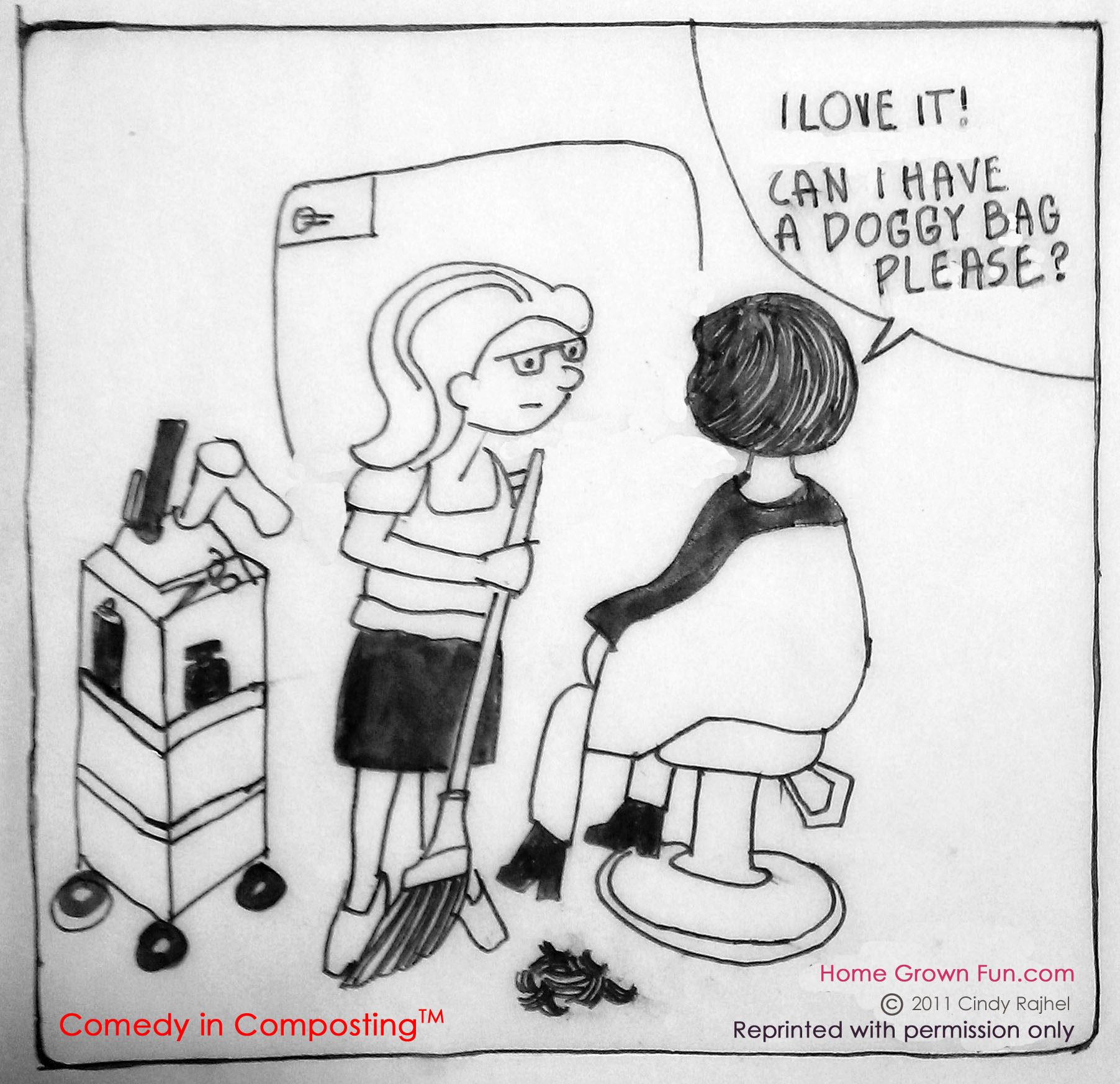 Compost Cartoon Joke Comedy