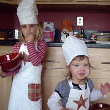Creative Holiday Cards and Aprons for Kids